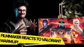 FILMMAKER REACTS TO VALORANT WARM UP CINEMATIC!