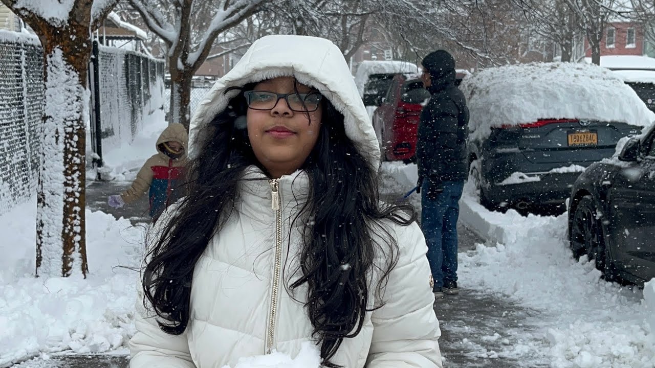 স্নো (তুষারপাত) পরে আমাদের আশেপাশের অবস্থা অনেক সুন্দর হয়ে গেছে ❄️🌧️🥶☺️ #viral #snow #today #nice
