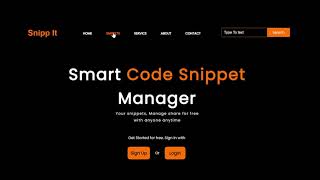 How to Store a Public Code Snippet