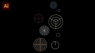 Adobe illustrator tutorial | Create wireframe art in adobe illustrator 2021 #shorts