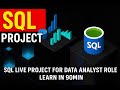 SQL Project for Data Analyst Roles | Real-Time Hands-On Project With Sample Dataset| Learn in 90 Min