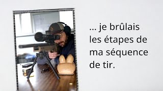 Pourquoi j'ai changé de position de tir à la carabine