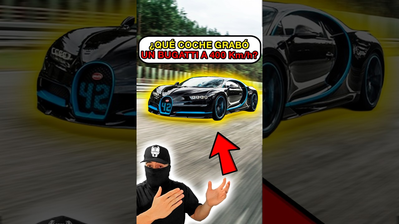 Así Grabaron un BUGATTI a 400 kmh 🤯