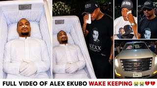 Full video of Alex Ekubo wake keeping (his mum cried 😭💔) ik ogbonna, ini Edo wéeps