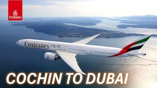 Emirates Cochin to Dubai [4K Trip Report]