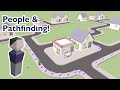 My Week Implementing People into my City-Builder Game