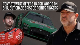 Tony Stewart Critical of Stewart-Haas and Its Recent Issues, but Chase Briscoe Points Fingers
