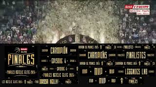 Finale Betclic Elite - Motion Design - render