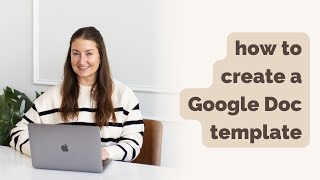 #howto Create a Google Doc template | studio movellan