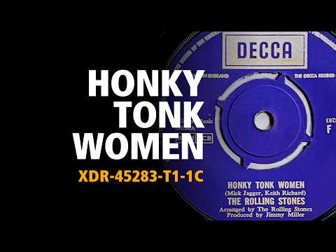 Honky Tonk Women / The Rolling Stones - 7’ single - UK original mono