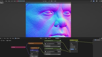 Blender - Normal map strength V 1.0 (Showcase)