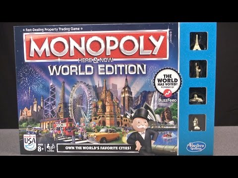 Monopoly Here u0026 Now World Edition from Hasbro