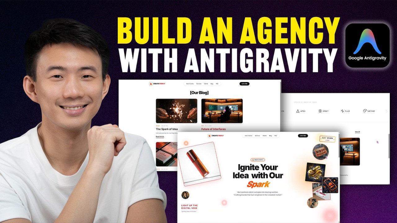 Как я создал веб-сайт для агентства стоимостью 10 000 долларов с помощью Vibecode и CMS, использу...