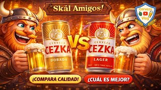 Batalla Épica Entre Cerveza Cezka Diorada Vs Cezka Lager