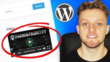 How To Add a YouTube Video To WordPress Sidebar