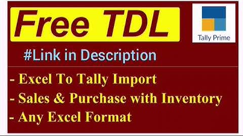 #Tally TDL | Excel To Tally Sale/Purchase Voucher import with stock item | Tally utility | #GST file