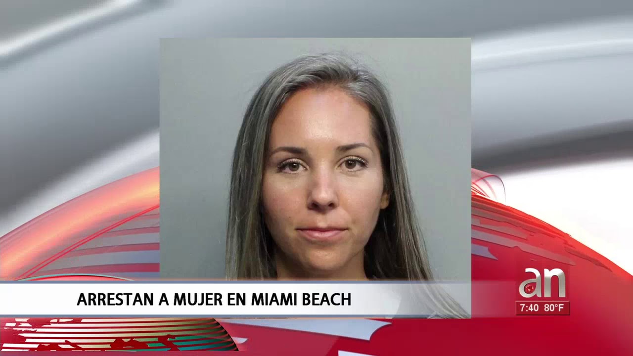 Arrestan a una mujer en Miami Beach que protestaba por la reapertura ...