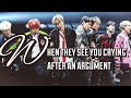 bts imagine; 𝘄𝗵𝗲𝗻 𝘁𝗵𝗲𝘆 𝘀𝗲𝗲 𝘆𝗼𝘂 𝗰𝗿𝘆𝗶𝗻𝗴 𝗮𝗳𝘁𝗲𝗿 𝗮𝗻 𝗮𝗿𝗴𝘂𝗺𝗲𝗻𝘁