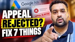 Details Google Ads Appeal Rejected 7 Reasons Your Account Is STILL Suspended [2026] Update
