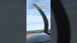 Pilot asks if anyone can pick up his window 😳￼#aviation