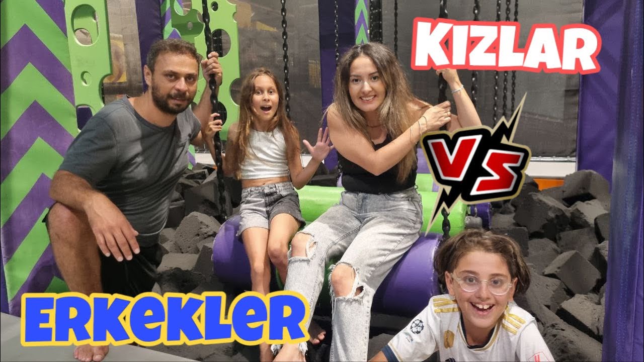 KUZENLERLE KIZLAR vs ERKEKLER YARIŞTIK !! Kim Kazandı ? - YouTube