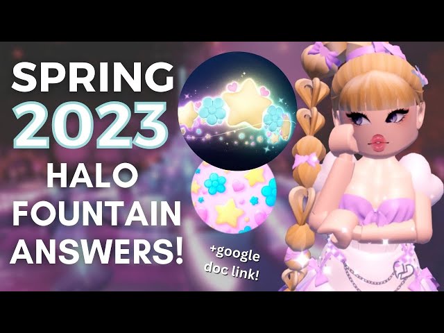 Royale High Winter Halo 2023 Fountain Answers - Gamer Tweak