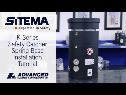 SITEMA K-Series Safety Catcher Spring Base Installation Tutorial