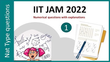 NAT type question practice | Session 1 | NAT questions for IIT JAM | NAT section IIT JAM BT