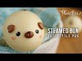 Little Cute Pug Steamed Buns | 光滑美肌哈巴狗馒头 | Extremely EASY and DELICIOUS! | 超简易而且松软Q弹的馒头 (CC | 中英字幕)