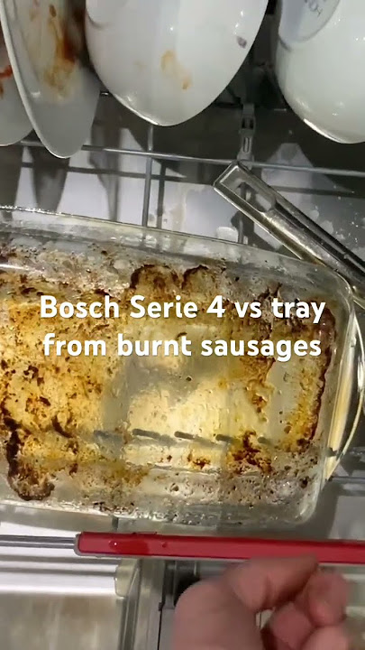 Bosch Serie 4 Dishwasher - EXTREME CHALLENGE