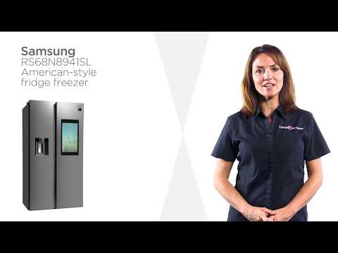Samsung RS68N8941SL American-Style Fridge Freezer - Aluminium | Product Overview | Currys PC World