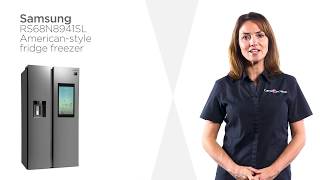 Samsung RS68N8941SL American-Style Fridge Freezer - Aluminium | Product Overview | Currys PC World