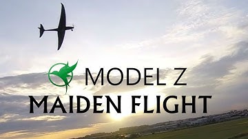 3D printed plane maiden flight - Eclipson model Z