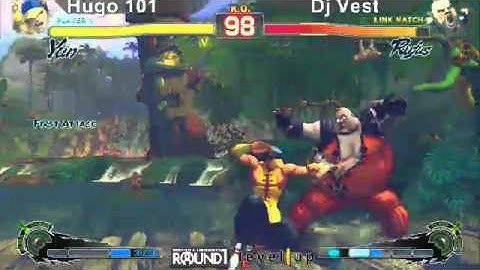 SSF4 AE: Hugo101 (Yun) vs Dj Vest (Ken/Rufus) - levelup (Round One Arcade)