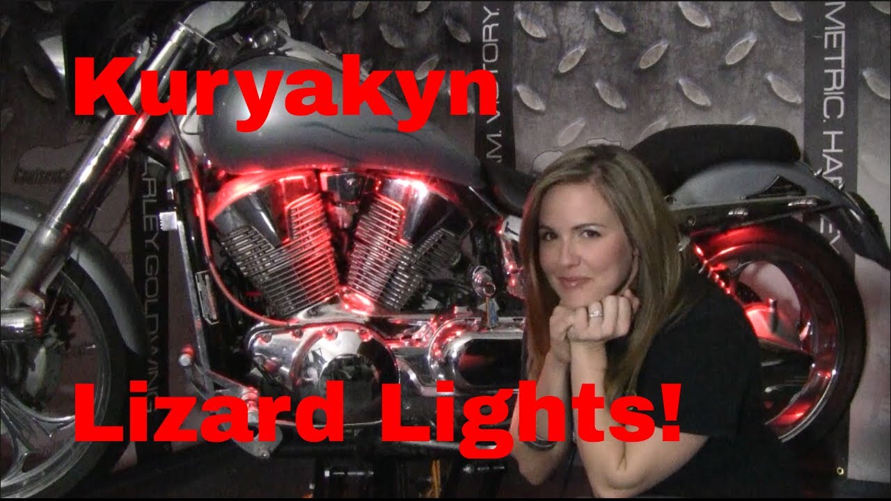 Kuryakyn Lizard Lights : The Best Motorcycle Accent Lighting - YouTube