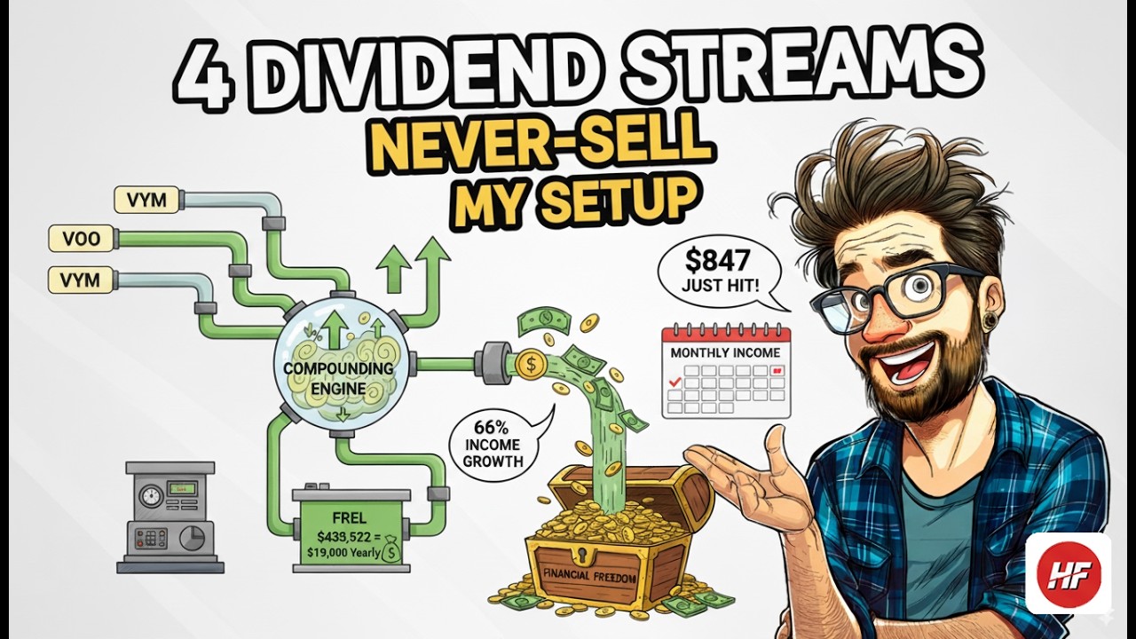 4 потока ETF Vanguard Dividend, которые я держу вечно (моя настройка)