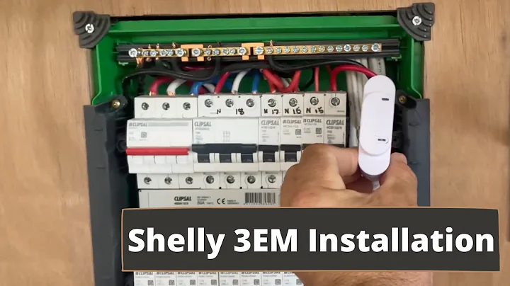 Shelly 3EM Installation