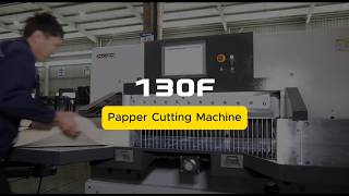 GUOWEI 130F Program Control Paper Cutter