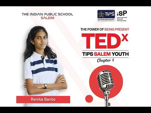 The Story that shape us | Renita Santo | TEDxTIPS Salem Youth