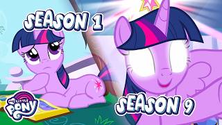 Twilight Sparkle's Very First Scene Every Season 🌟💜 | MLP: Friendship is Magic screenshot 1