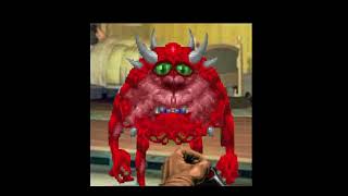 Doom 2 soundtrack | Between Levels | with cursed images :D
