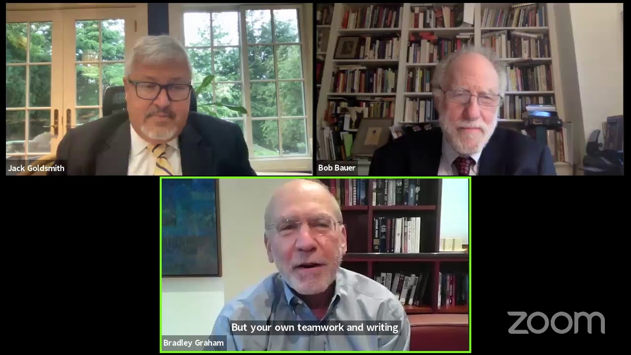 P&P Live! Bob Bauer & Jack  Goldsmith | AFTER TRUMP