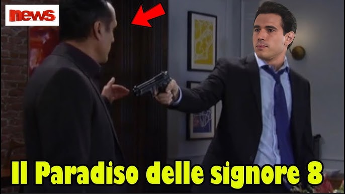 Il Paradiso delle signore 8 : Shock / Matteo ha sparato a Vito a morte! - YouTube