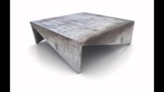 Concrete Coffee Tables I created this video with the YouTube Slideshow Creator (http://www.youtube.com/upload) Concrete Coffee Tables, concrete table