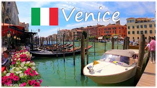 🇮🇹 Venice Italy Walking Tour 4K 🏙 4K Summer Walk ☀️ 🇮🇹 (Sunny Day)