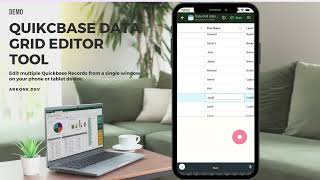 Edit Multiple Quickbase Records at once on your Mobile/Tablet device using QB-Kit App IOS/Android