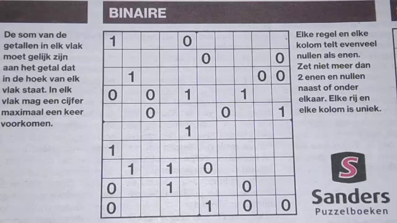 Surprise 3 Sudokus For U 996 Binary Sudoku Puzzle 06 17 2020 Part 