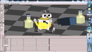 Parenting In Anim8or - Rigging in Scene Editor