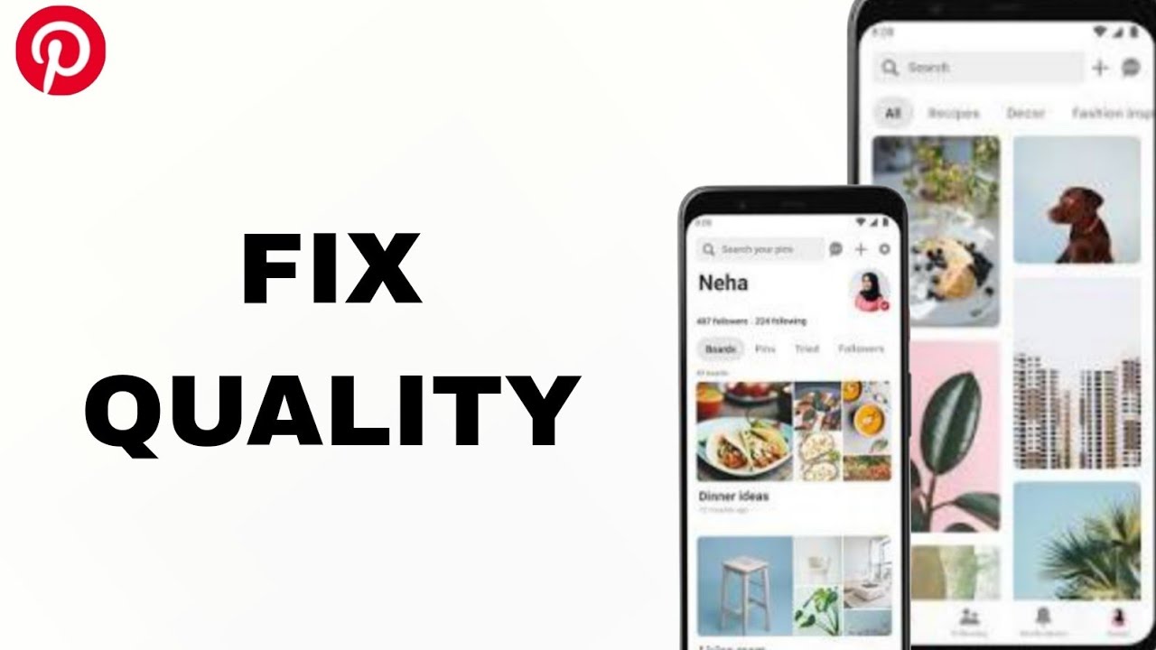 Как исправить и решить проблему качества в приложении Pinterest | Пошаговое руководство