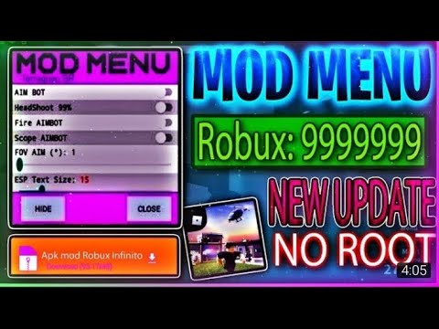 Mod Menu Apelao Roblox 2020 Youtube - robux modz site